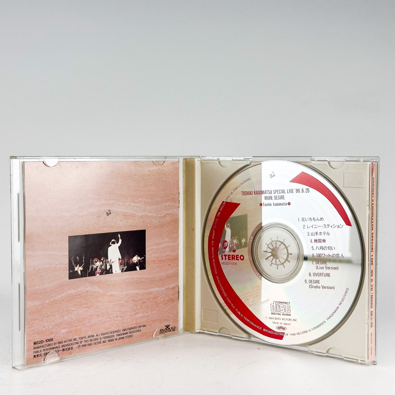 K9911 角松敏生 Special Live More Desire スペシャル・ライヴ・モア