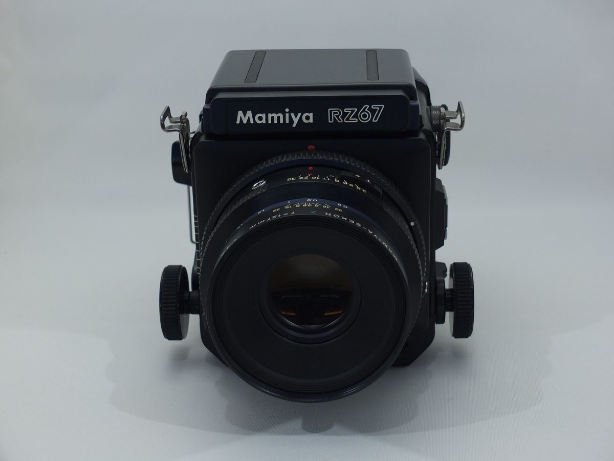  並品 マミヤ RZ 67プロフェッショナル 127 mm F 3 8 一眼レフカメラ(フィルム) フィルムカメラ