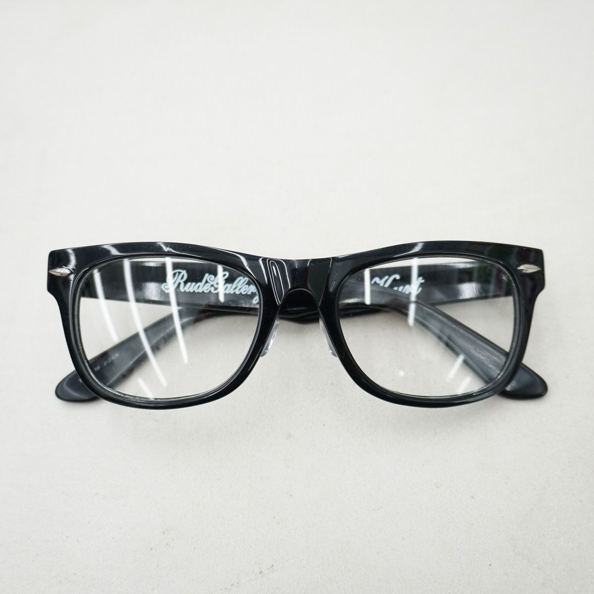 Rude Gallery ルードギャラリー Kurtモデル 黒ぶち メガネ 眼鏡 フレーム アイウェア ブラック黒 1113 P 2