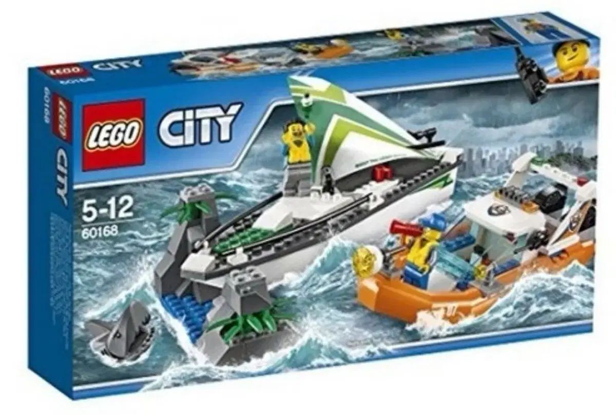 LEGOブロック シティ 60168 海上レスキュー ボート