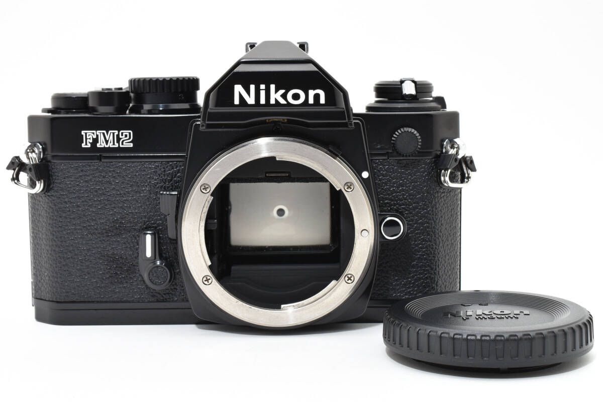 ニコン Nikon FM 2 ボディ ブラック ≪外観動作良好 露出計OK 電池交換済≫ 2004