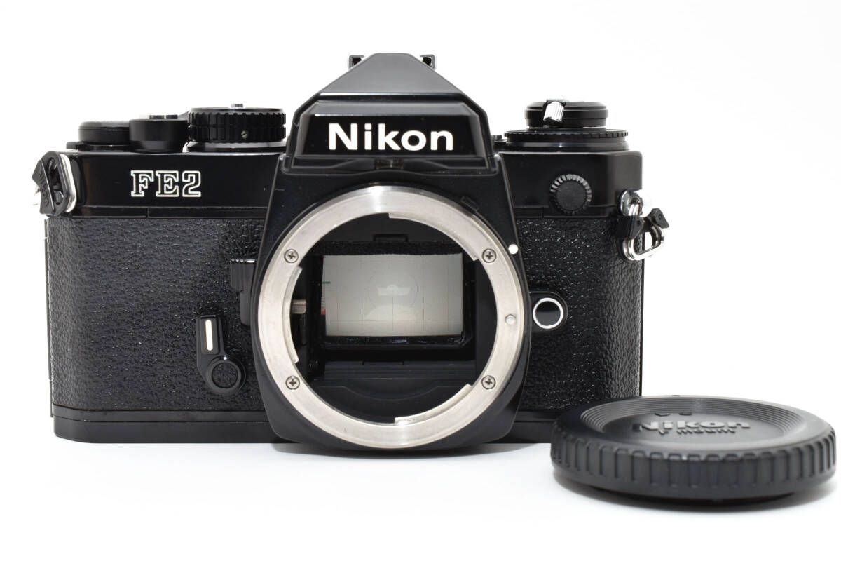 ニコン Nikon FE 2 ボディ ブラック ≪動作外観良好 露出計OK 電池交換済≫ 2003