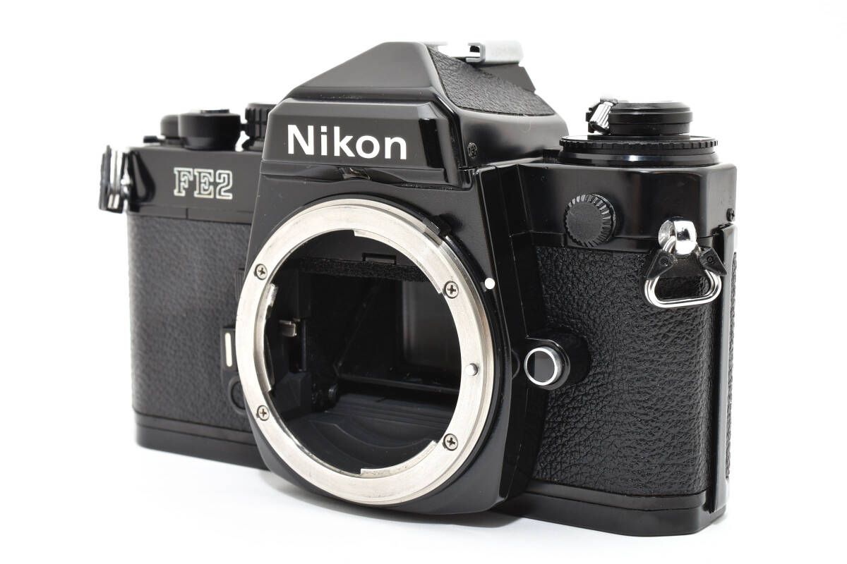 ニコン Nikon FE 2 ボディ ブラック ≪動作外観良好 露出計OK 電池交換済≫ 2003