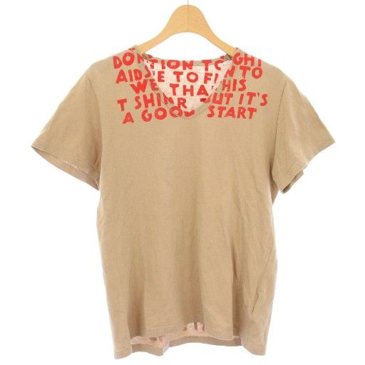 マルタンマルジェラ Martin Margiela 08AW ここのえ期 エイズT Tシャツ