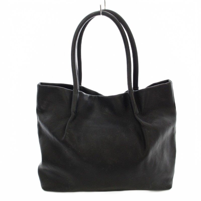 ヨーガンレール JURGEN LEHL トートバッグ レザー 黒 ブラック /☆G