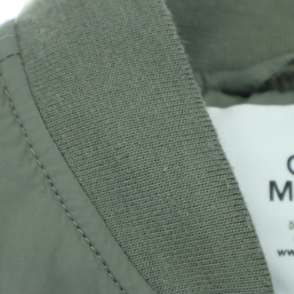 CHEAP MONDAYチープマンデー 長袖 MA-1中綿ジャケット M カーキ 