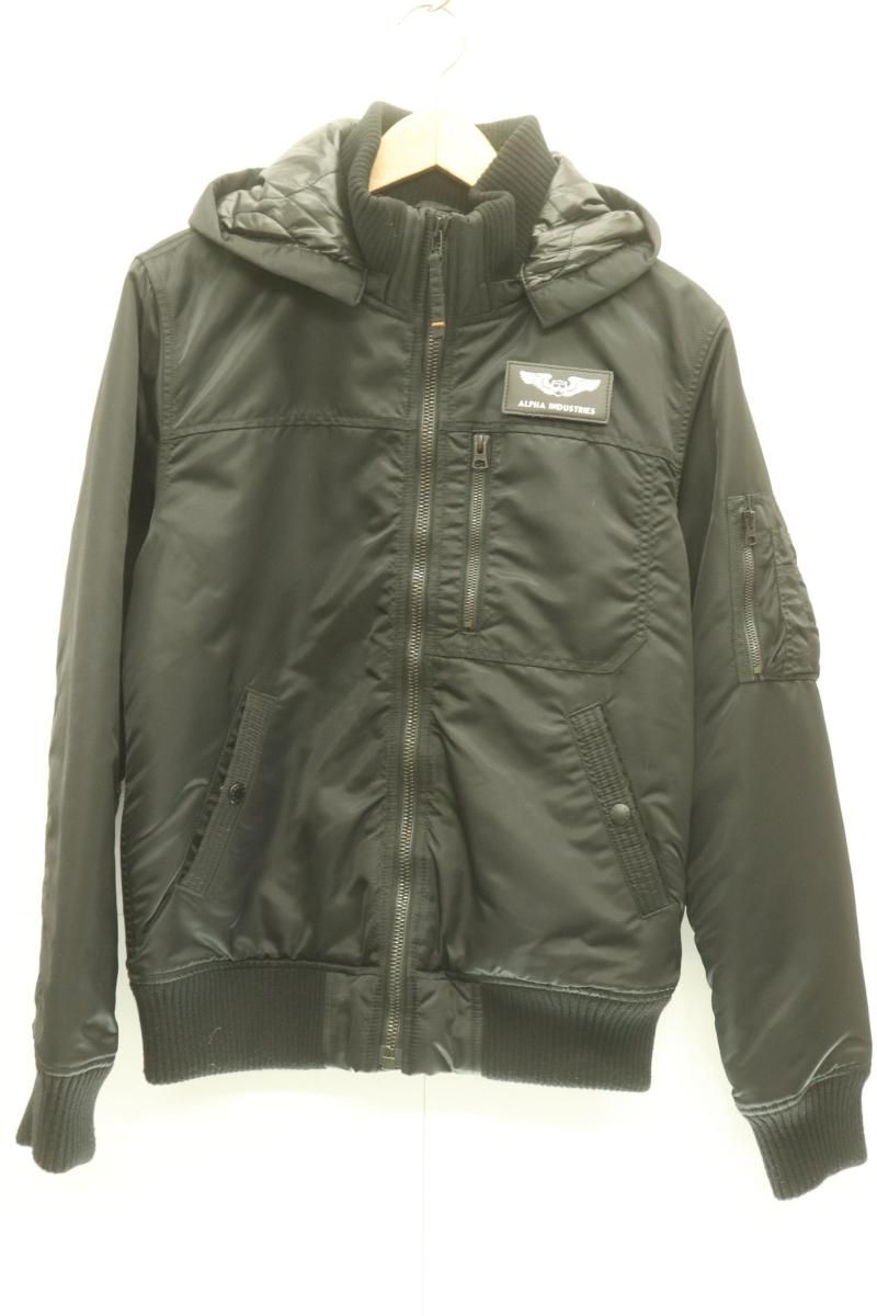 値段設定 【中古】 ALPHA INDUSTRIES メンズジャケット M フーデッド