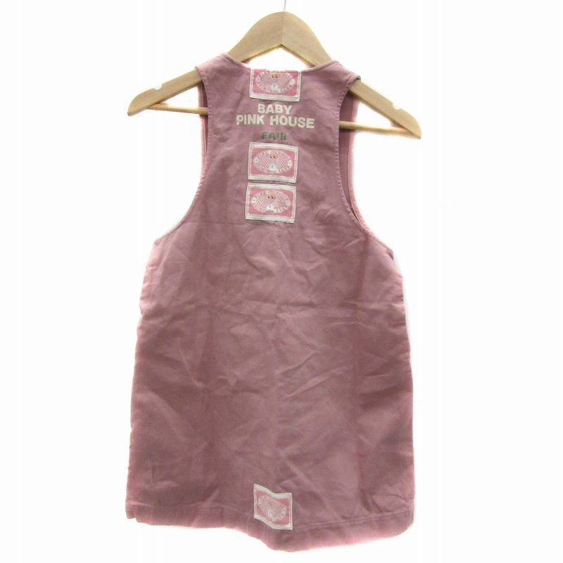 ✨baby pink house✨ワンピース＋ジャンスカ♡ くまさんクリスマス