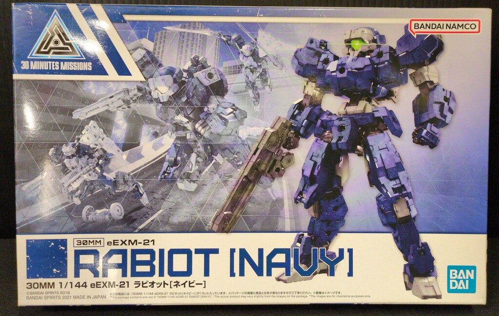BANDAI SPIRITS 30 MINUTES MISSIONS eEXM-21 ラビオット [ネイビー