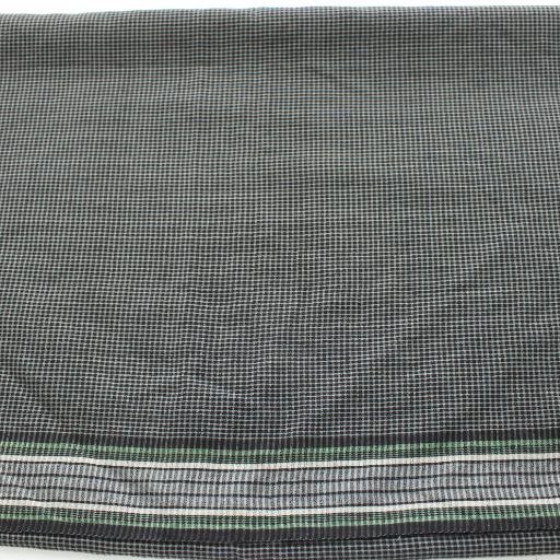 ヨーガンレール JURGEN LEHL スカーフ ポンポン チェック柄 刺繍