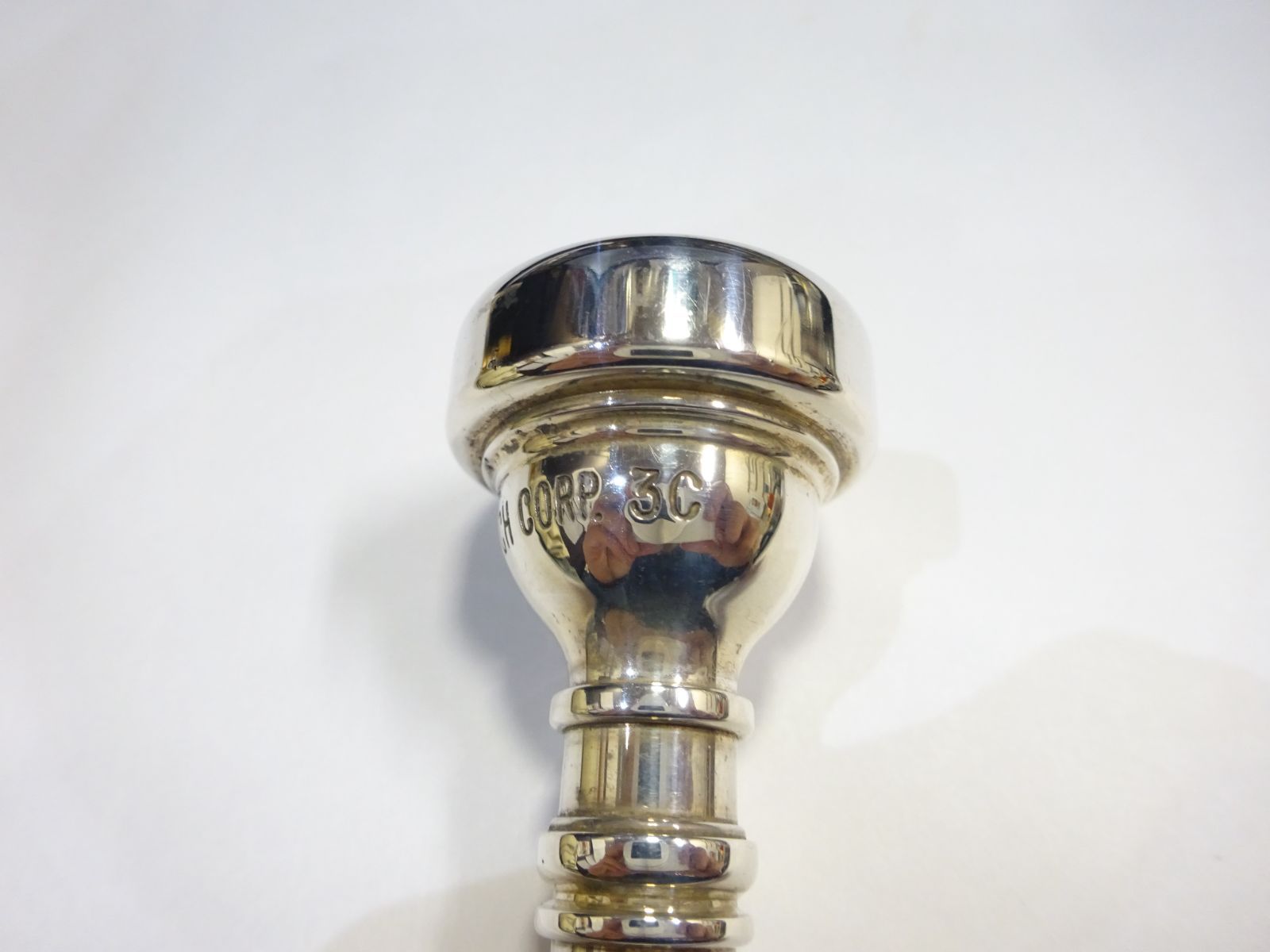 バック コルネット用マウスピース CORP. 3C ニアピリオド【服部管楽器