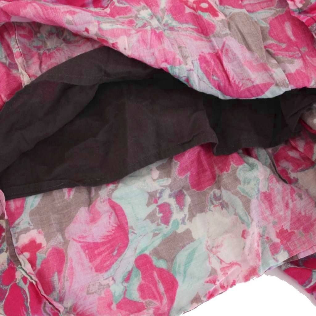 ヌキテパ NE QUITTEZ PAS! ノースリーブ ワンピース ロング フラワー