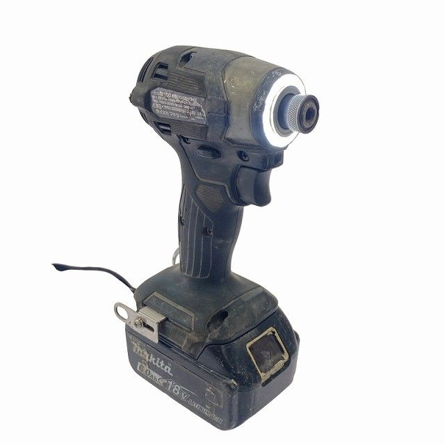  品 makita マキタ 18 V 充電式インパクトドライバ TD 173 D 黒 ブラック 本体 バッテリー 6.0 Ah 119184 電動インパクトドライバー ドリル ドライバー レンチ