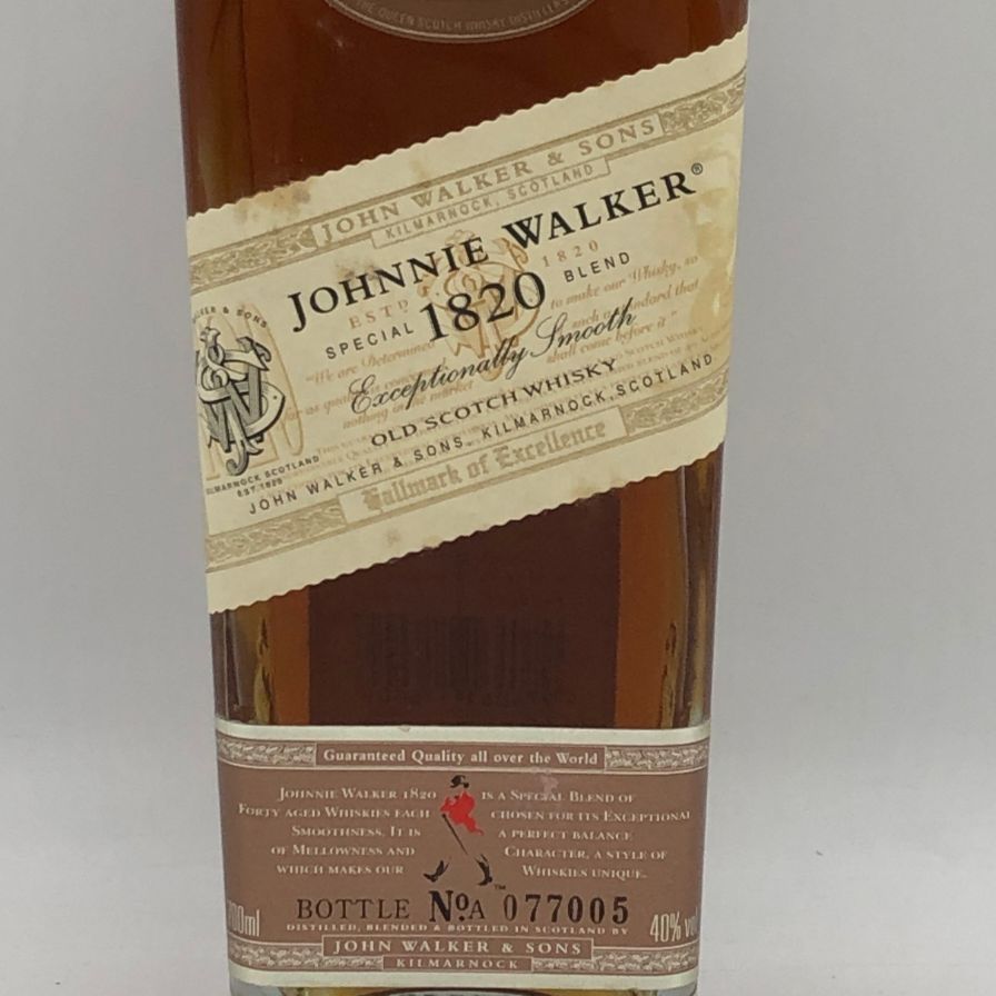 ジョニーウォーカー 1820 スペシャルブレンド 700ml 40% 未開栓 - メルカリ