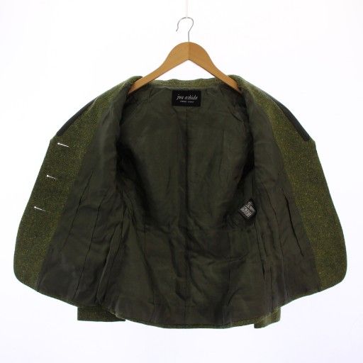 ジュンアシダ jun ashida テーラードジャケット 総裏地 シングル 3B