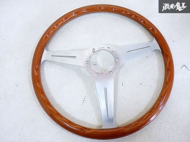 NARDI ナルディ クラシック 汎用 ウッド ステアリング ハンドル 直径約