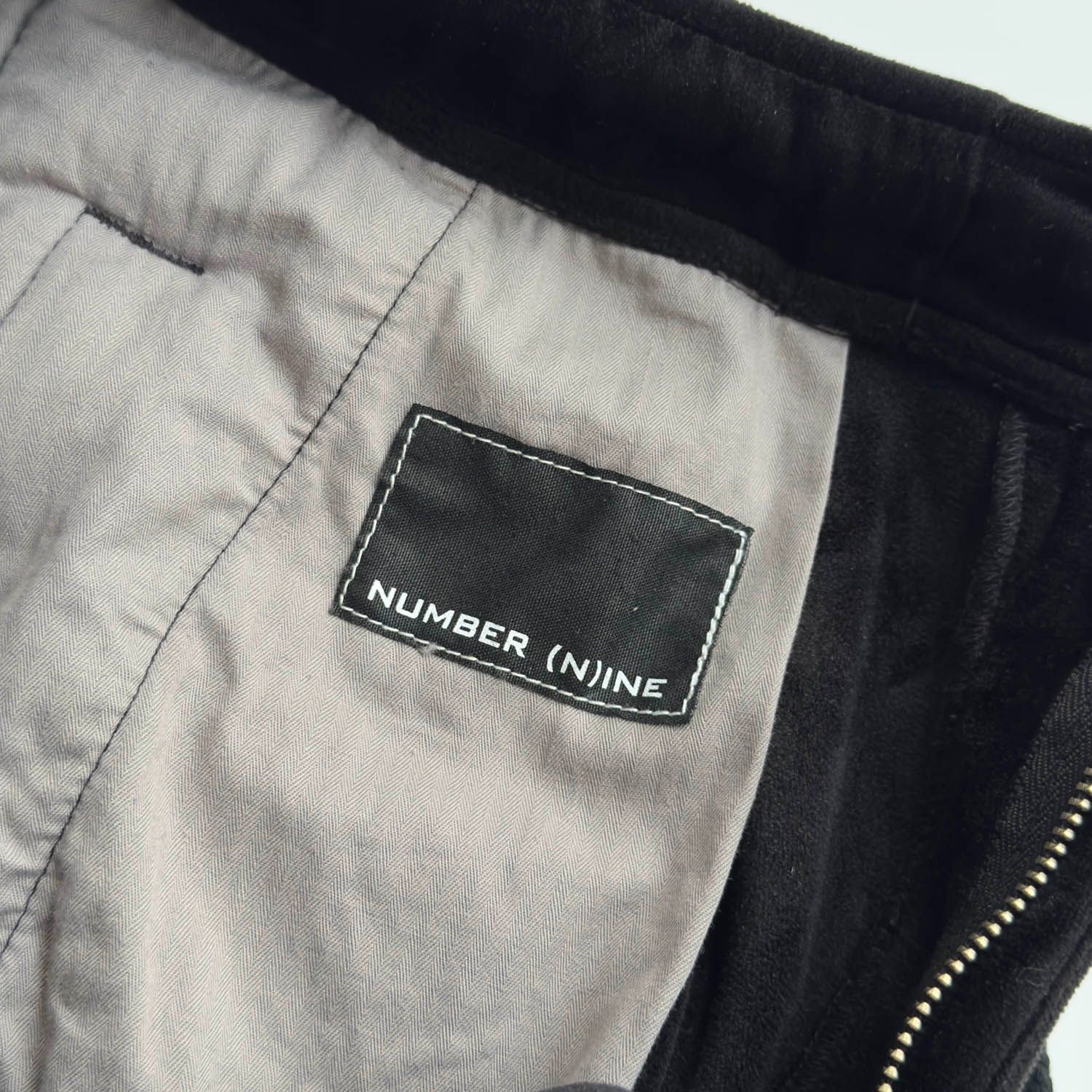 NUMBER (N)INE (ナンバーナイン) エンブレム ライン トラック パンツ