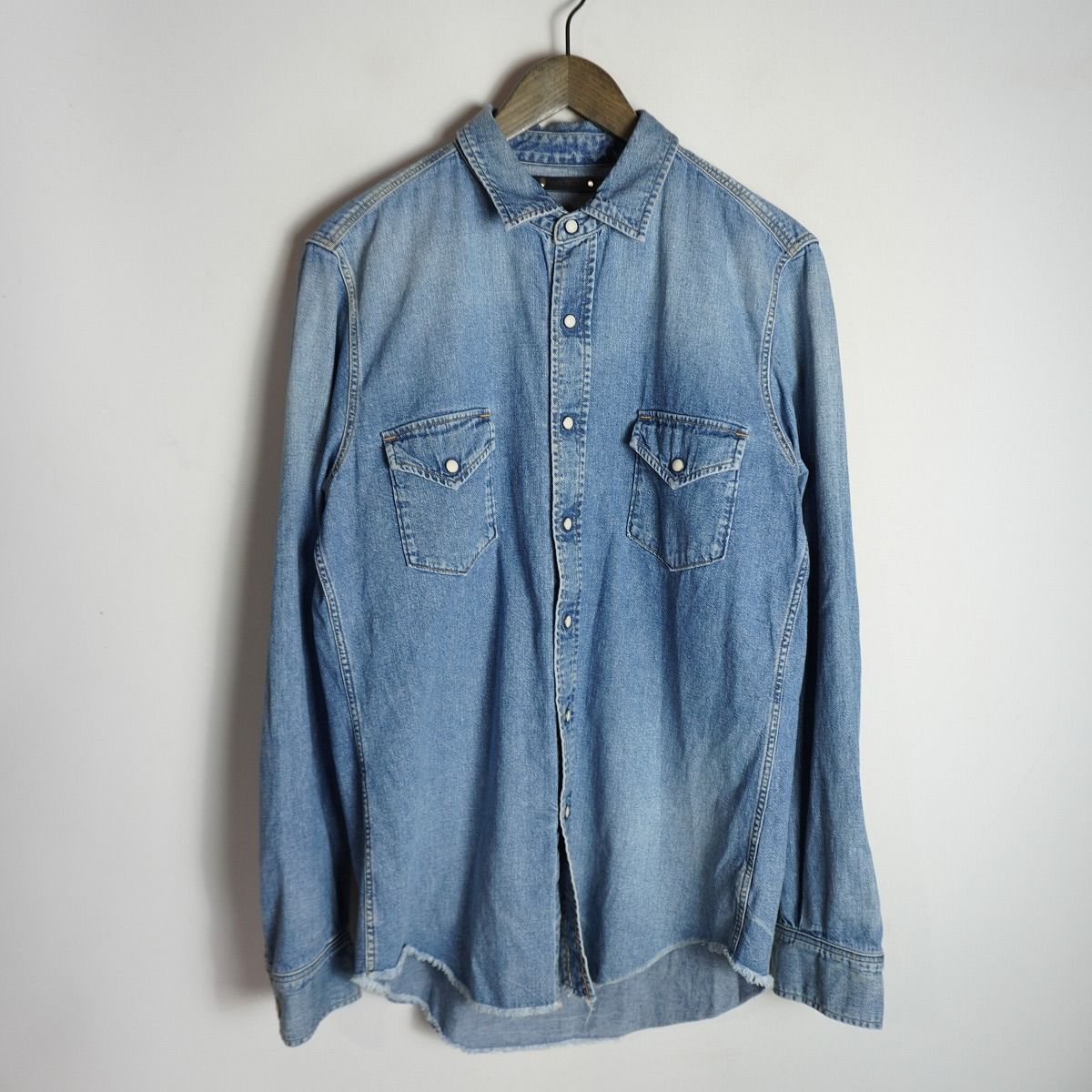 正規 23SS MINEDENIM マインデニム WST-502-89-023 DENIM WESTERN SH