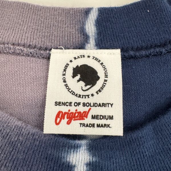 ratsラッツ ロンT Lサイズ 24秋冬 未使用品 未使用】RATS/ラッツ【24SS】TIE DYE L/S TEE/ロングスリーブ 長袖 T