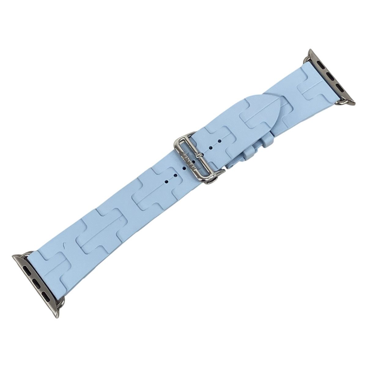 HERMES エルメス Apple Watch アップルウォッチ用ラバーストラップ シンプルトゥール キリム ディプロイアントバックル