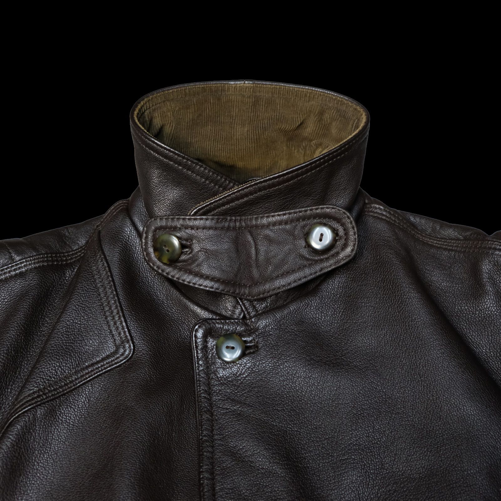 80's/90's O.Henry 羊革 レザースポーツジャケット Mサイズ