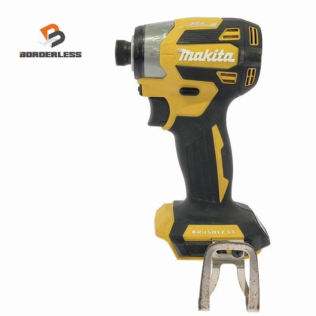 品 makita マキタ 18 V 充電式インパクトドライバー TD 173 D 黄 イエロー 本体のみ コードレス バッテリー式119196