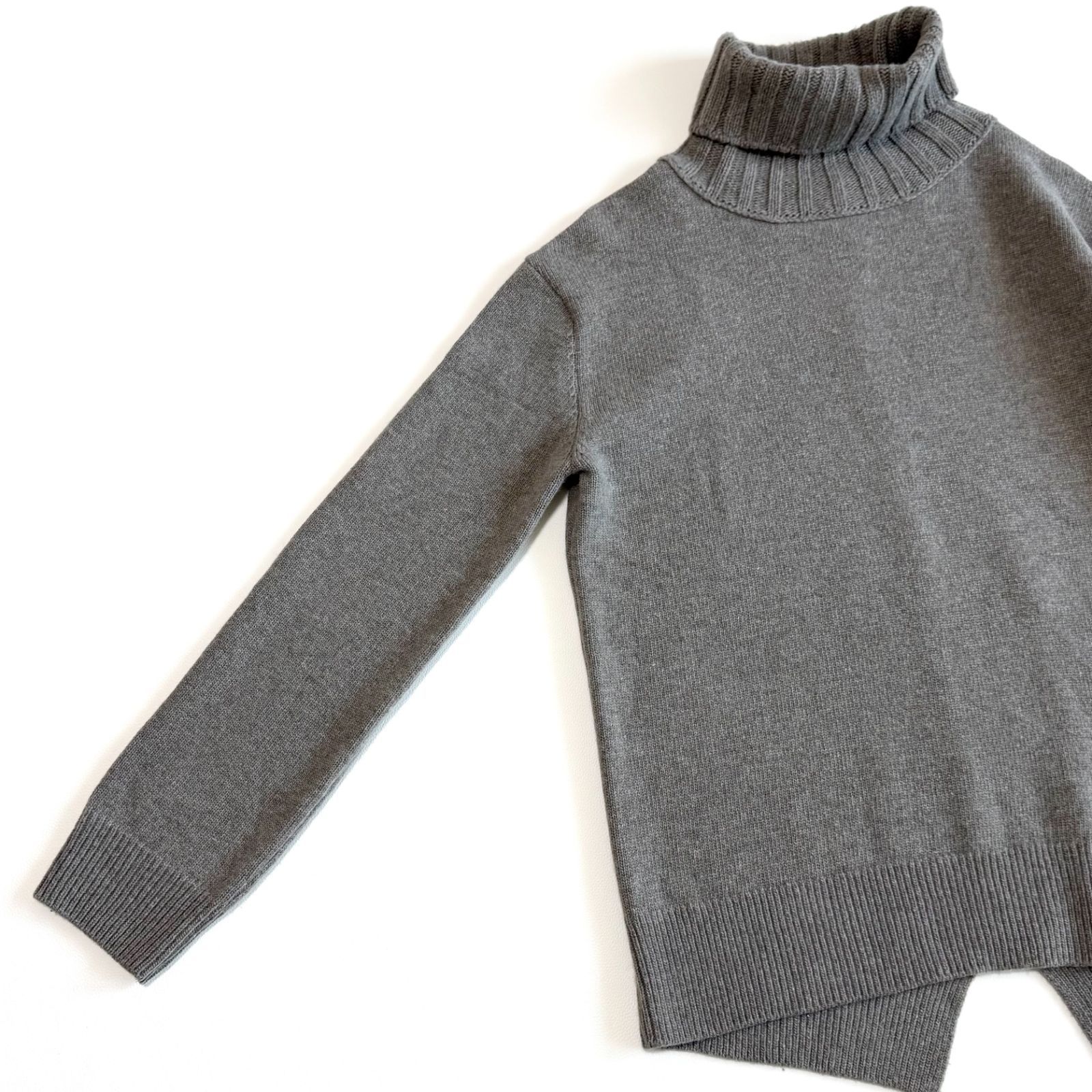 【ドゥーズィエムクラス　ミューズ】カシミヤ　ウール　タートル ネック　ニット ドゥーズィエムクラス ミューズ】カシミヤ ウール タートル ネック ニット