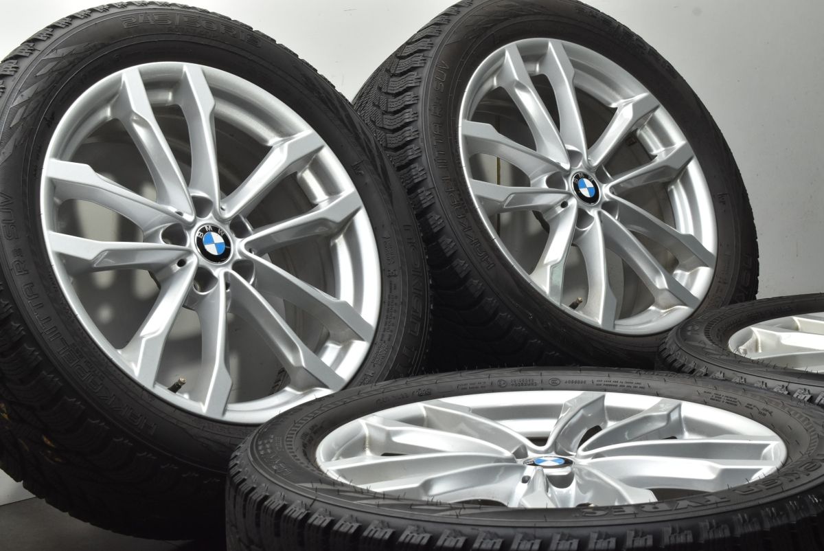 バリ溝 BMW G 01 X 3 02 4 19 in 7 5 J 32 PCD 112 ノキアン ハッカペリッタ R SUV 245 50 6877325 Vスポーク スタイリング691