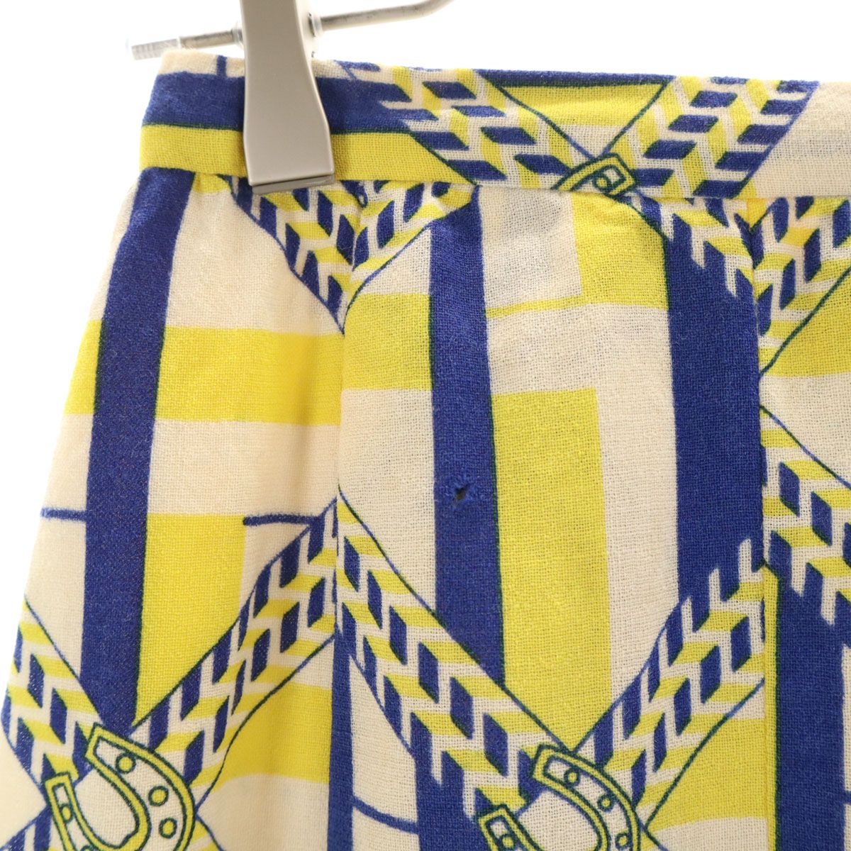 GUCCI イエロー プリーツスカート GUCCI グッチ 70s 80s イタリア製 ヴィンテージ ミディ丈 プリーツ