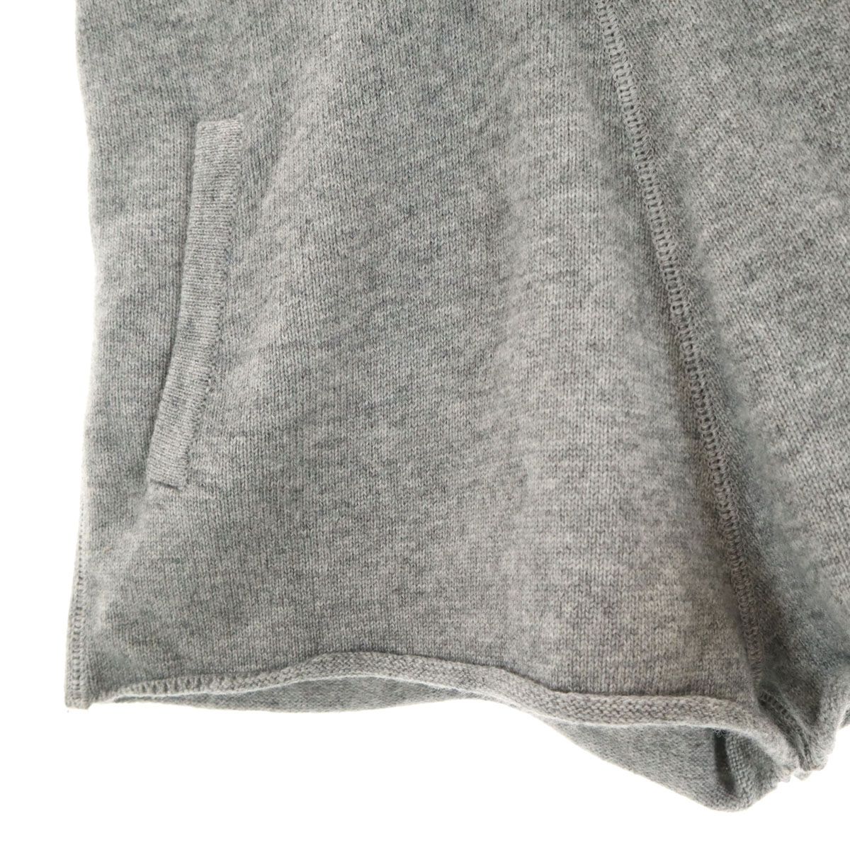 MIUMIU ミュウミュウ ウール ニット ショートパンツ 36 グレー