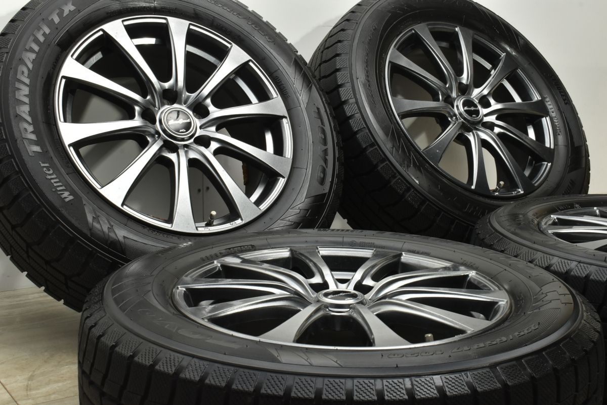 バリ溝 美品】ユーロスピード 17in 7J +48 PCD114.3 トーヨー