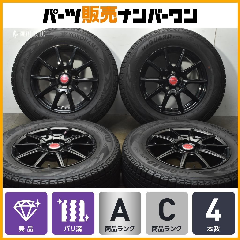 DOS 16 in 6 5 J 38 PCD 114 3 ヨコハマ アイスガード G 075 215 70 R デリカD アウトランダー エクリプスクロス RAV 4 ハリアー