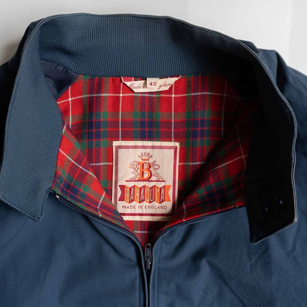 90s】 BARACUTA 【OPTIジップ G9 スウィングトップ ハリントン