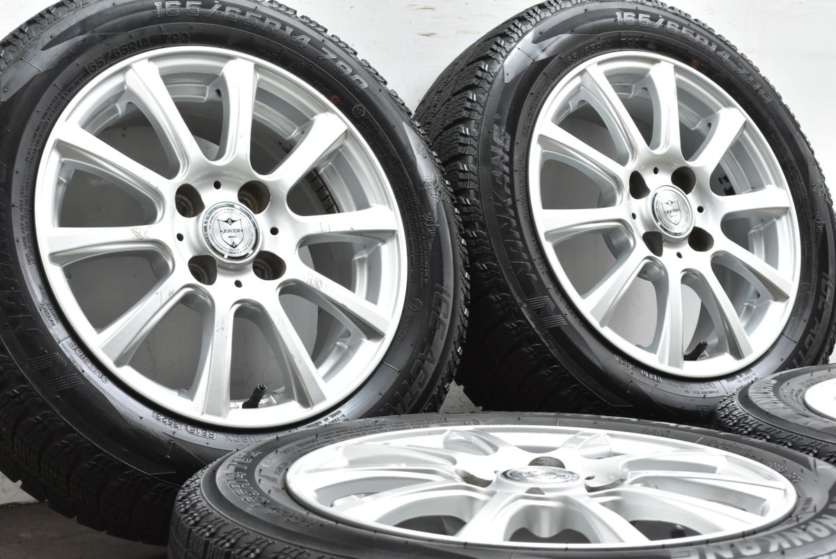 大 Weds ジョーカー 14 in 5 J 38 PCD 100 ナンカン アイスアクティバ AW 1 165 65 R パッソ ルーミー ソリオ トール ブーン