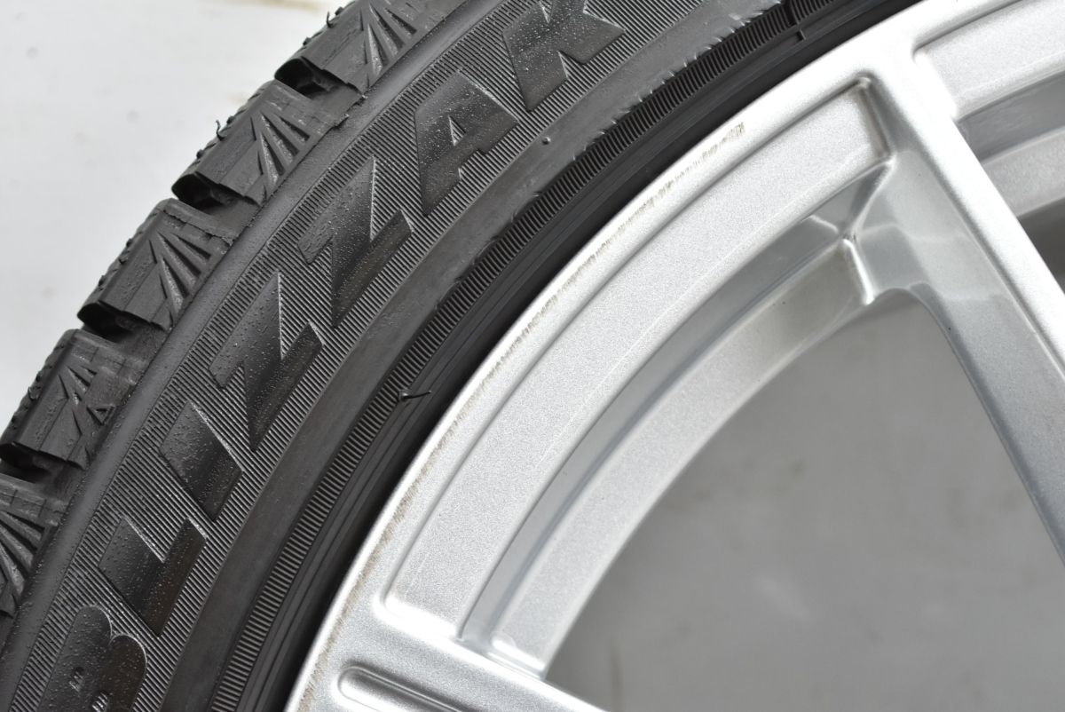  バリ溝 アウディ RS 4 19 in 8 J 26 PCD 112 ブリヂストンVRX 3 235 40 R 品番 空気圧センサー AUDI A S B 9 19インチ タイヤ ホイールセット