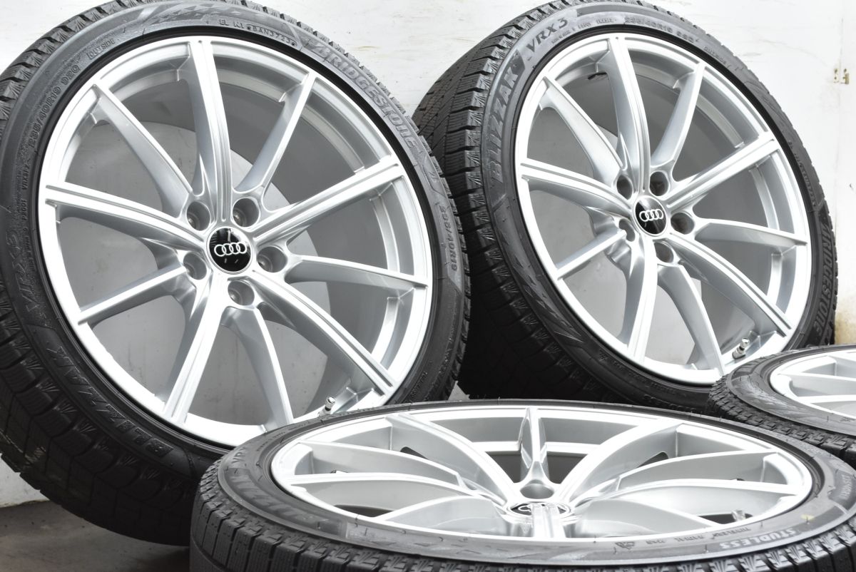 バリ溝 アウディ RS 4 19 in 8 J 26 PCD 112 ブリヂストンVRX 3 235 40 R 品番 空気圧センサー AUDI A S B 9