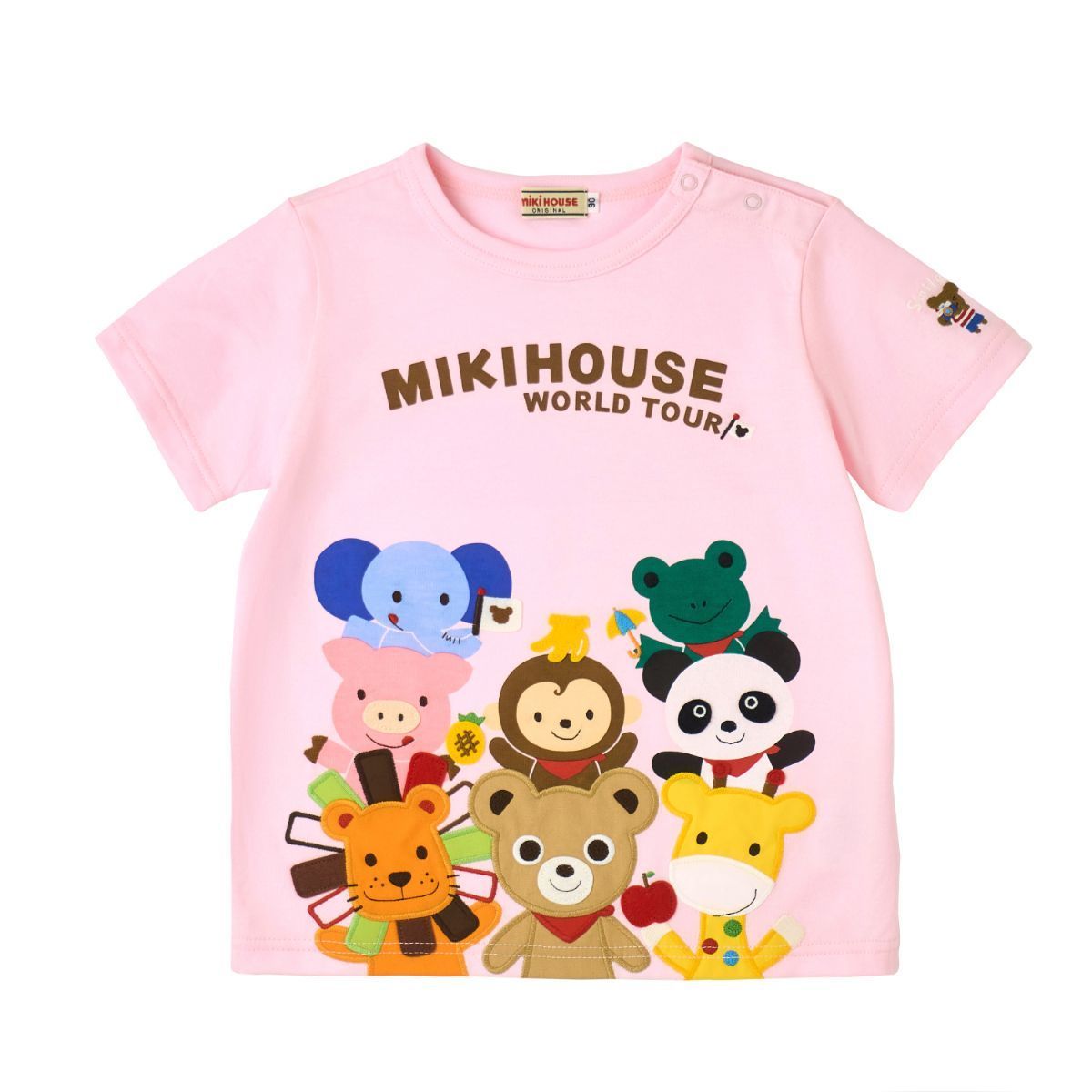 mikihouse トップス Tシャツ 08 Pink 130 cm 12-5229-496