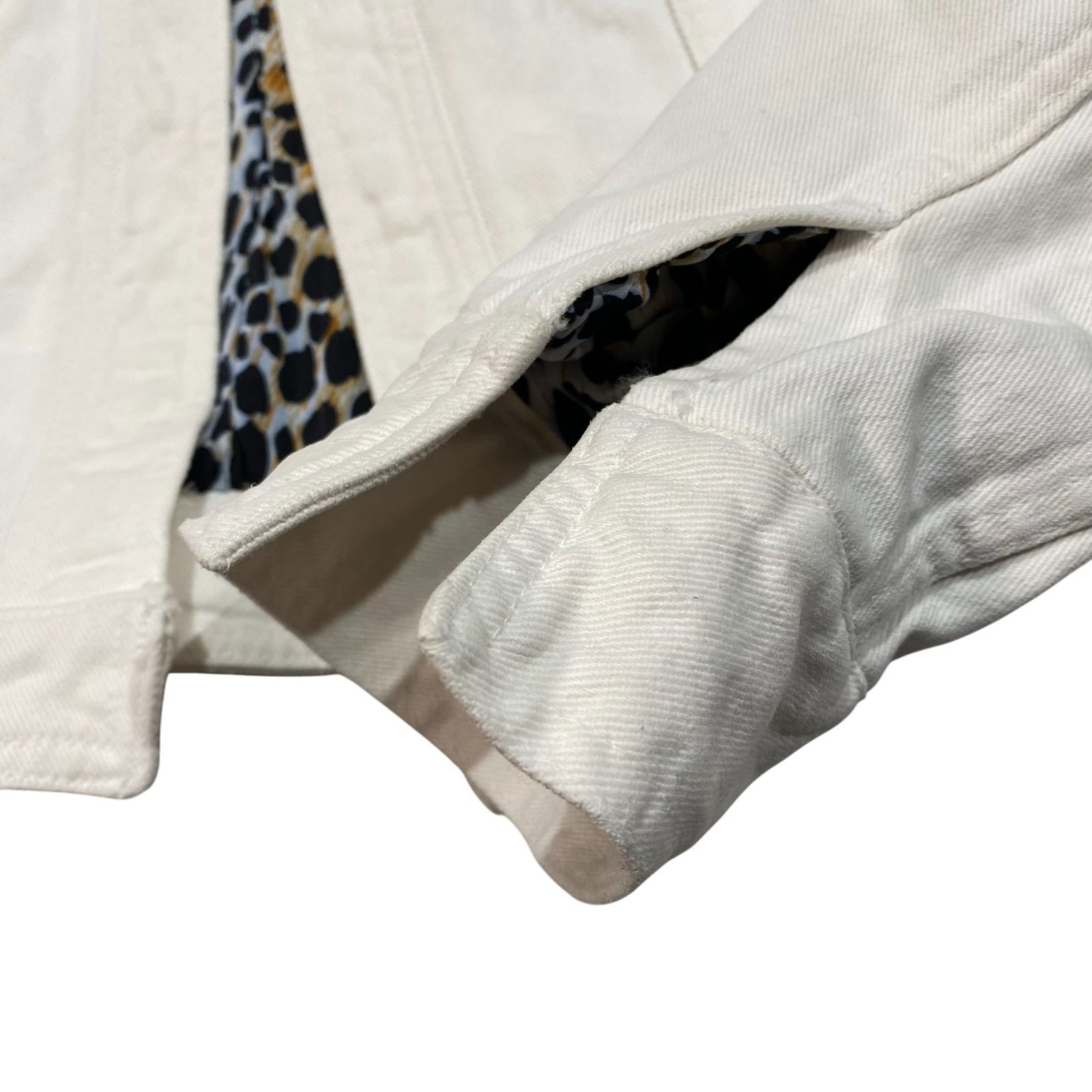 DOLCE＆GABBANA ドルチェ＆ガッバーナ 裏地レオパードデニムジャケット