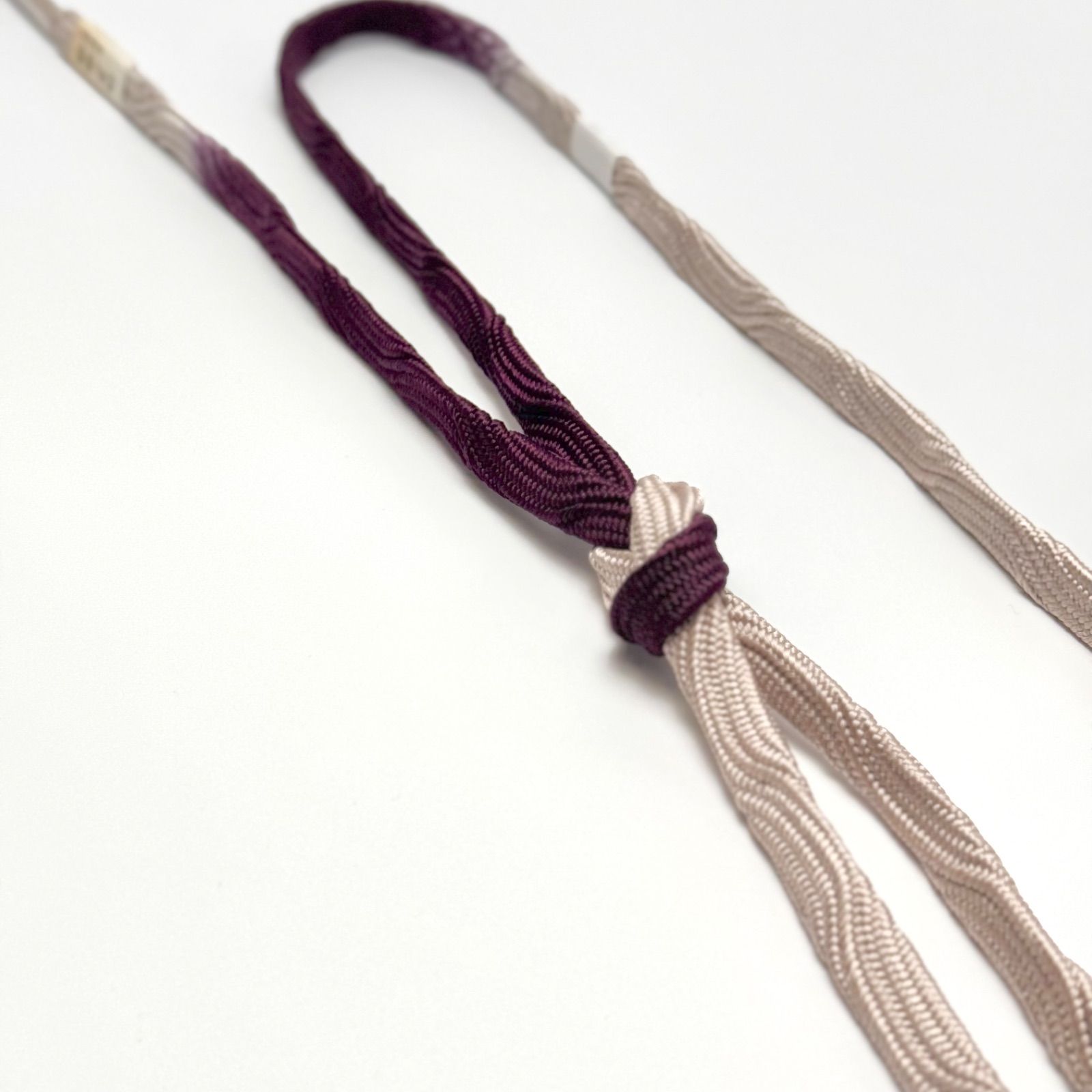 帯締め 江戸組紐 中村正 角朝組 流水ぼかし 0213