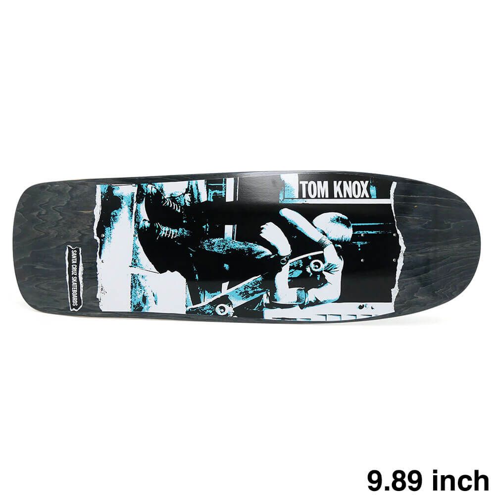 SANTA CRUZ DECK サンタクルーズ デッキ TOM KNOX PUNK REISSUE 9.89 付属デッキテープ 11 inch スケートボード スケボー