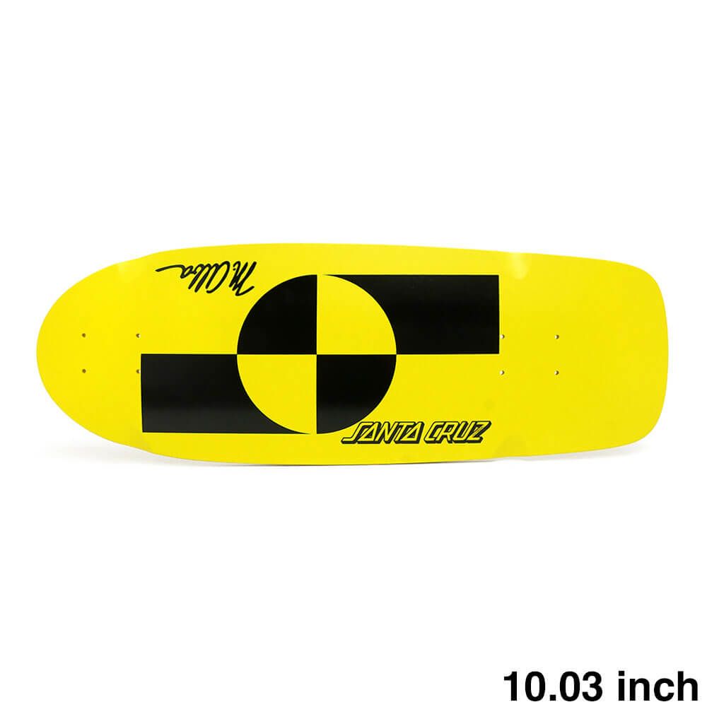 SANTA CRUZ DECK サンタクルーズ デッキ MICKE ALBA MALBA CRASH TEST REISSUE 10 03 付属デッキテープ 11 inch スケートボード スケボー