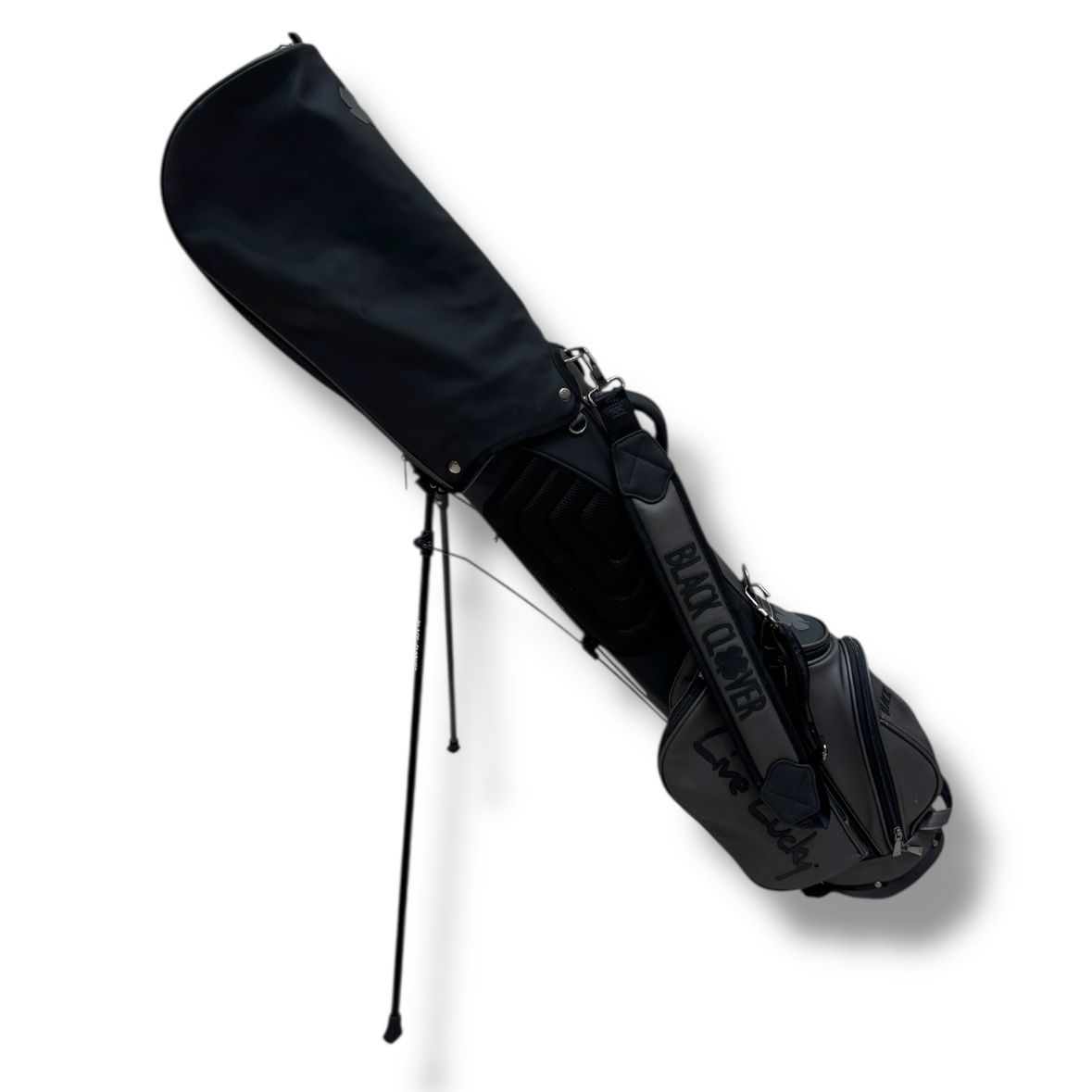 え沖】 BLACK CLOVER ブラッククローバー ゴルフ バッグ キャディ