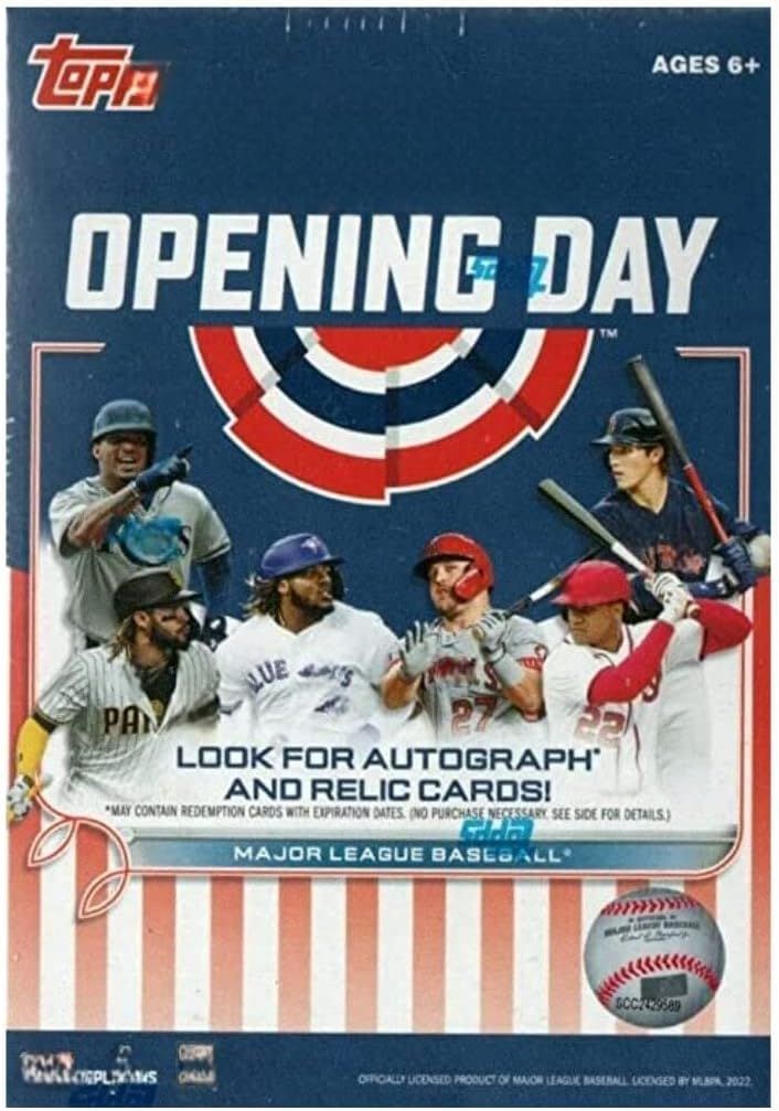 2025 Topps Opening Day Baseball Value Box - トップス オープニングデイ ベースボール バリューボックス 並行輸入品