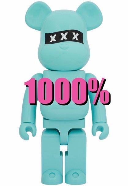 新品　KITH×ベアブリック　二度と発売されない希少な１０周年限定ボックスロゴ 美品】ベアブリック BE@RBRICK GOD SELECTION XXX 10th Anniversary