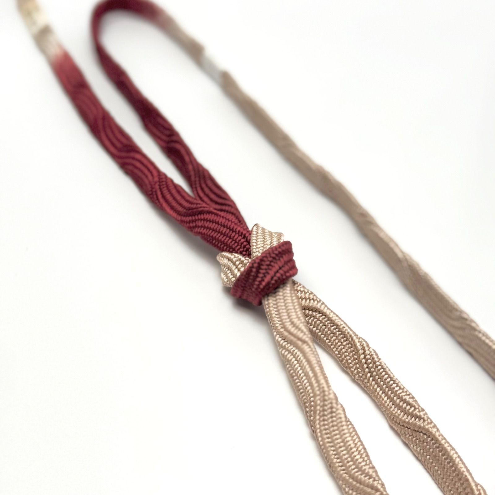 帯締め 江戸組紐 中村正 角朝組 流水ぼかし 0214