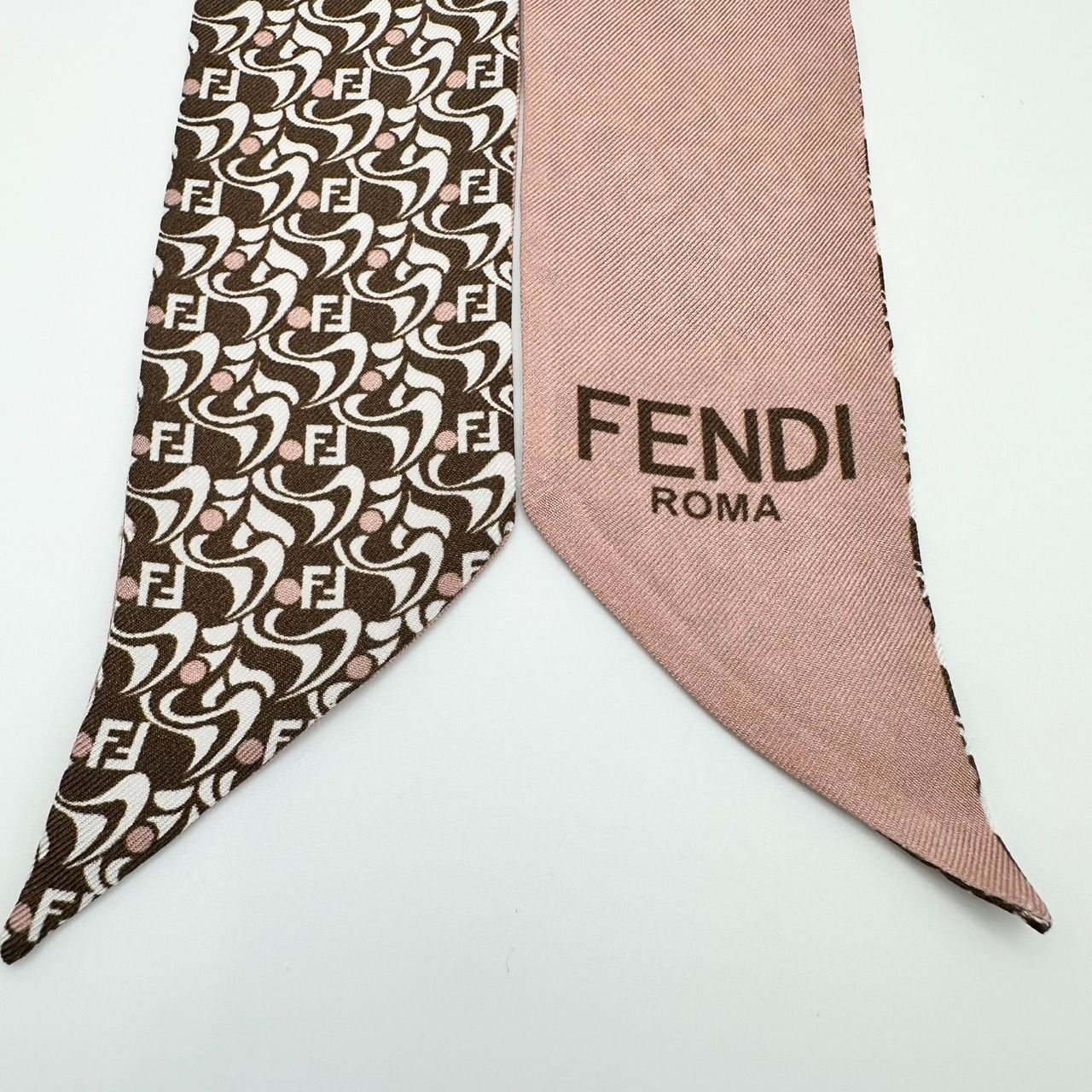 FENDI(フェンディ) スカーフ - ピンク ズッカ柄 ズッカ柄 ラッピー