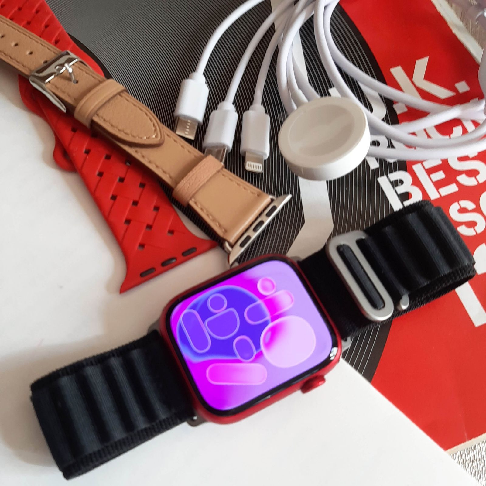 BT- シリーズ9 45 mm GPS アップルウォッチ Apple Watch TNN 01