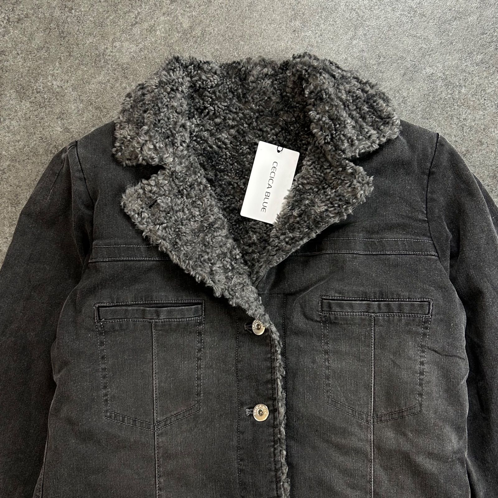 新品 未使用 定価53,900円 CECICA BLUE セシカブルー デニムジャケット 