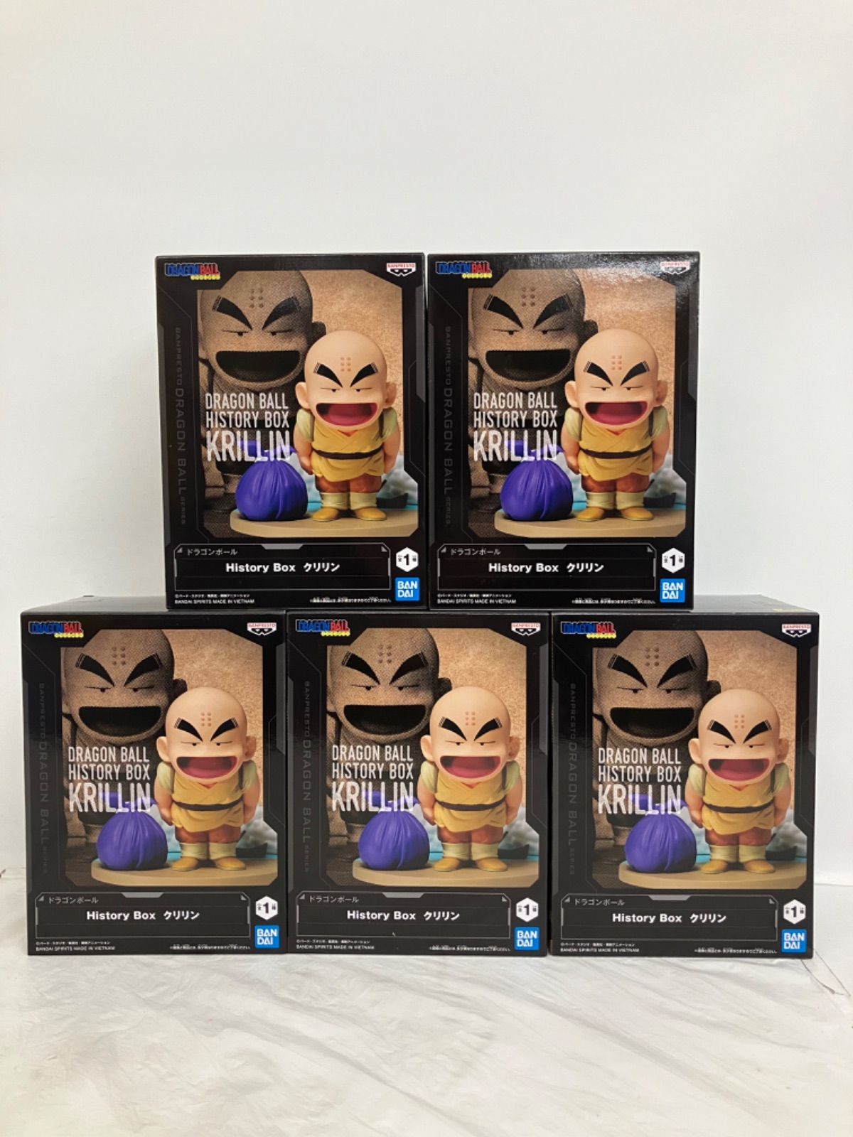 未開封 ドラゴンボール History Box クリリン 5個セット LFJB56 f111