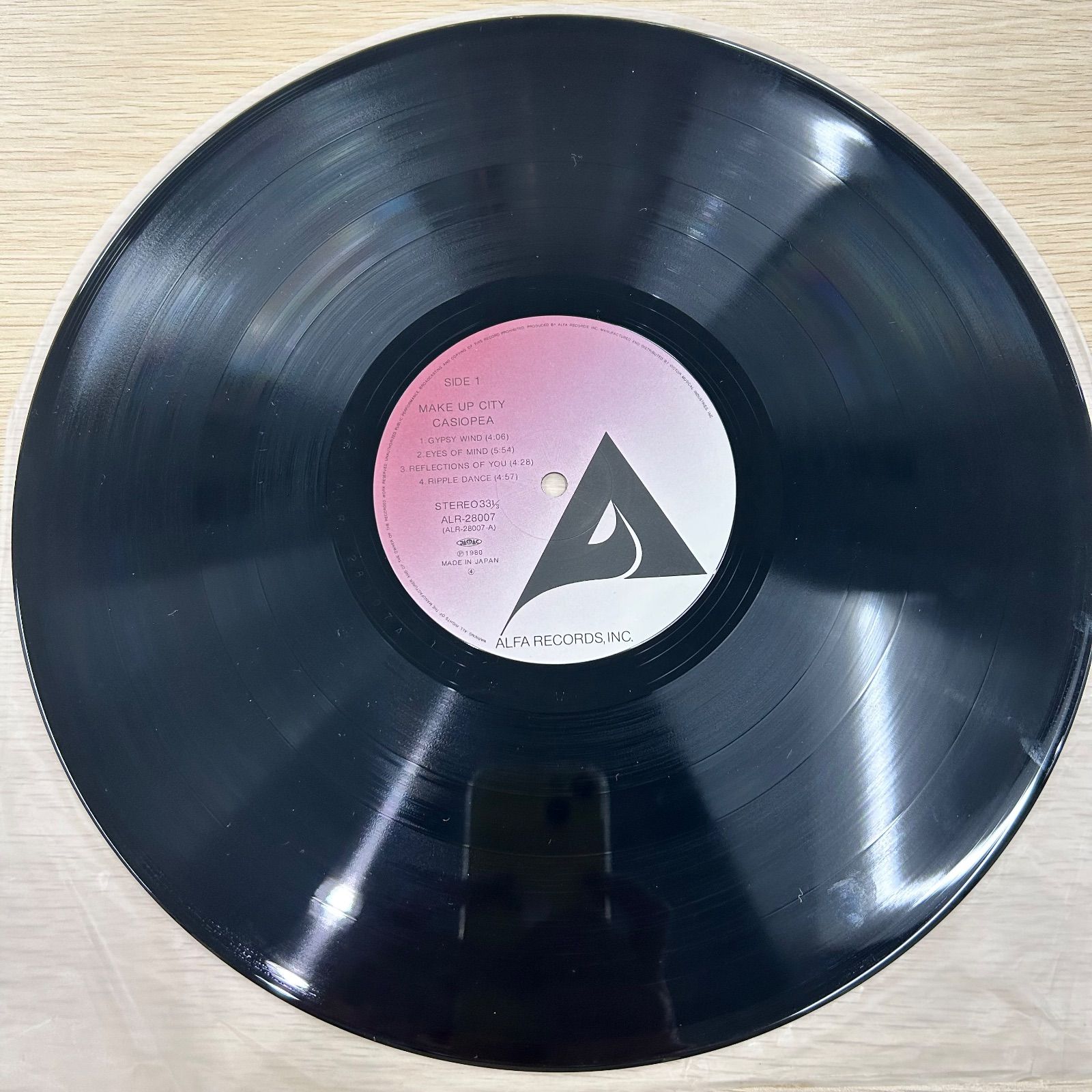 カシオペア メイクアップシティ LP レコード MAKEUPCITY - メルカリ